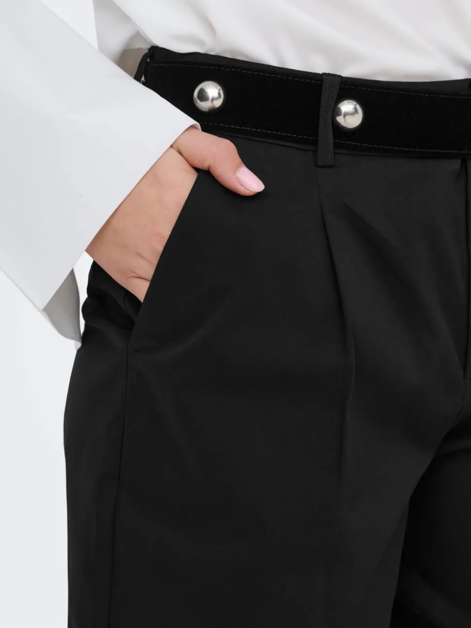 ONLROSALIE Høy midje Loose fit Bermudashorts