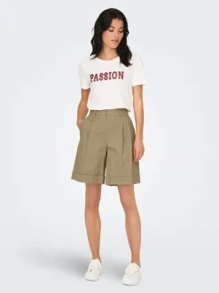 ONLROSALIE Høy midje Loose fit Bermudashorts