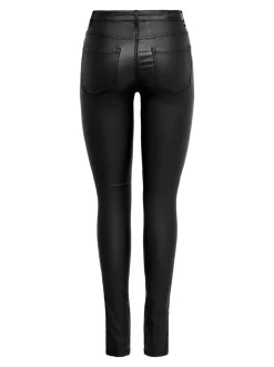 ONLROYAL Skinny Fit Bukse i kunstskinn