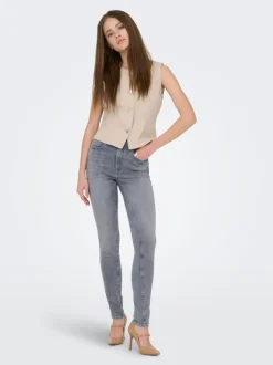ONLROYAL-POWER Høy midje Skinny Fit Jeans