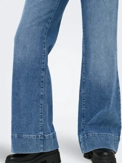 ONLRUELLE Middels høy midje Flared Fit Jeans
