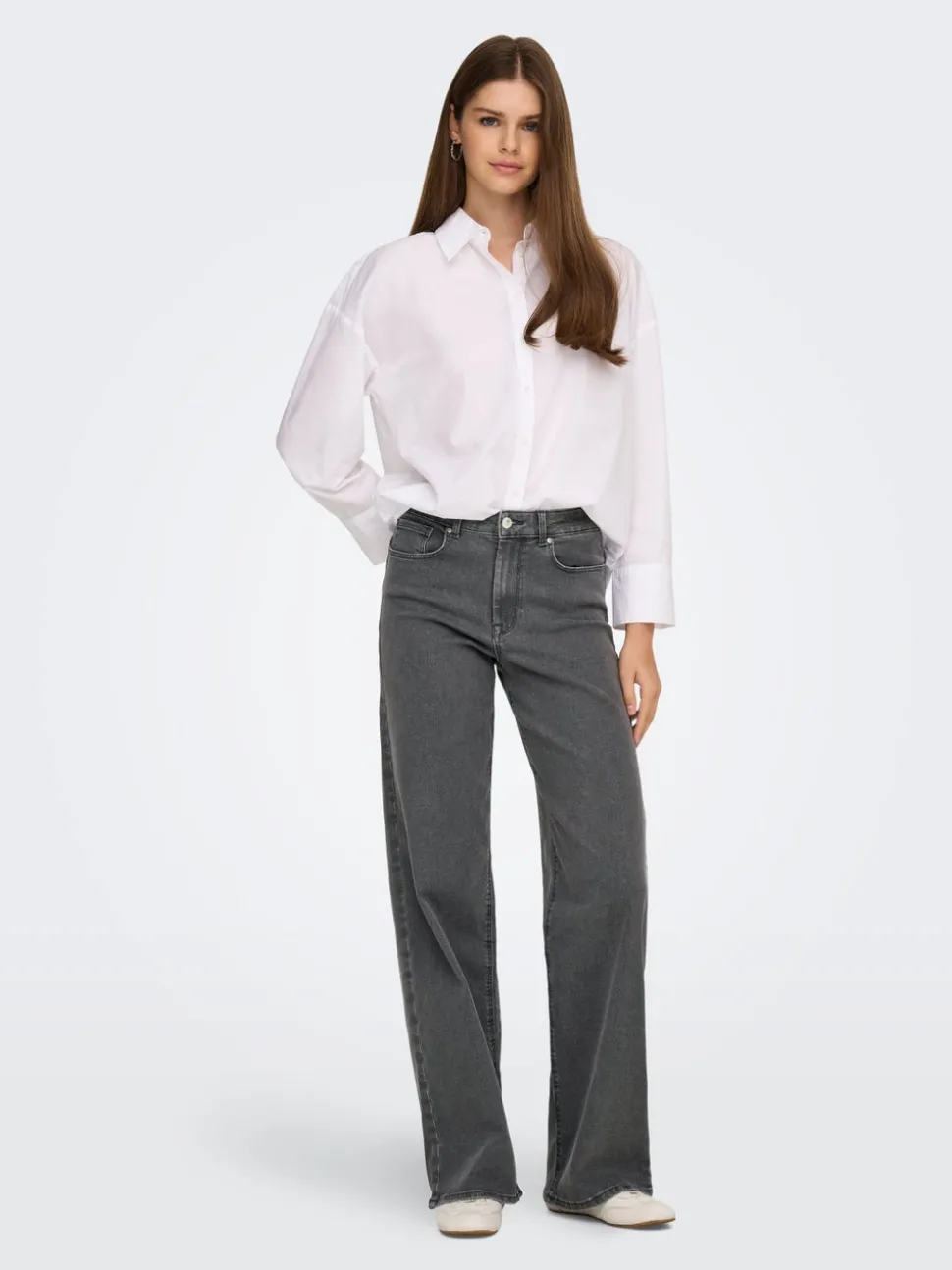 ONLSANNA Høy midje Wide Leg Fit Jeans