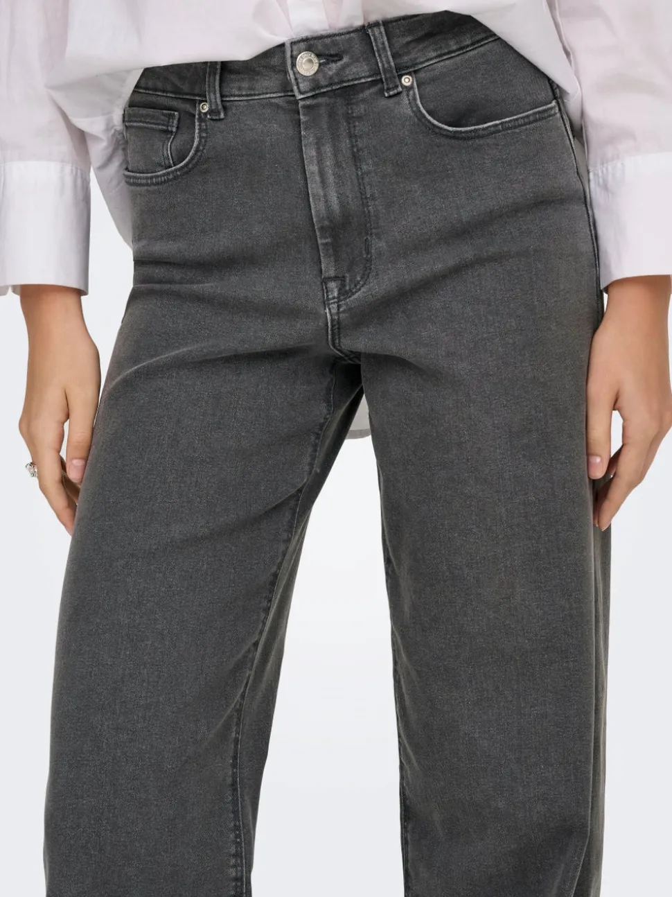 ONLSANNA Høy midje Wide Leg Fit Jeans