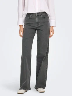 ONLSANNA Høy midje Wide Leg Fit Jeans