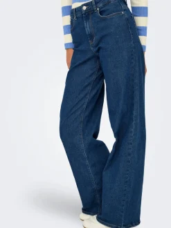 ONLSANNA Høy midje Wide Leg Fit Jeans
