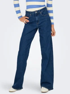 ONLSANNA Høy midje Wide Leg Fit Jeans