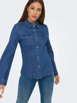 ONLSASIA Denimskjorte
