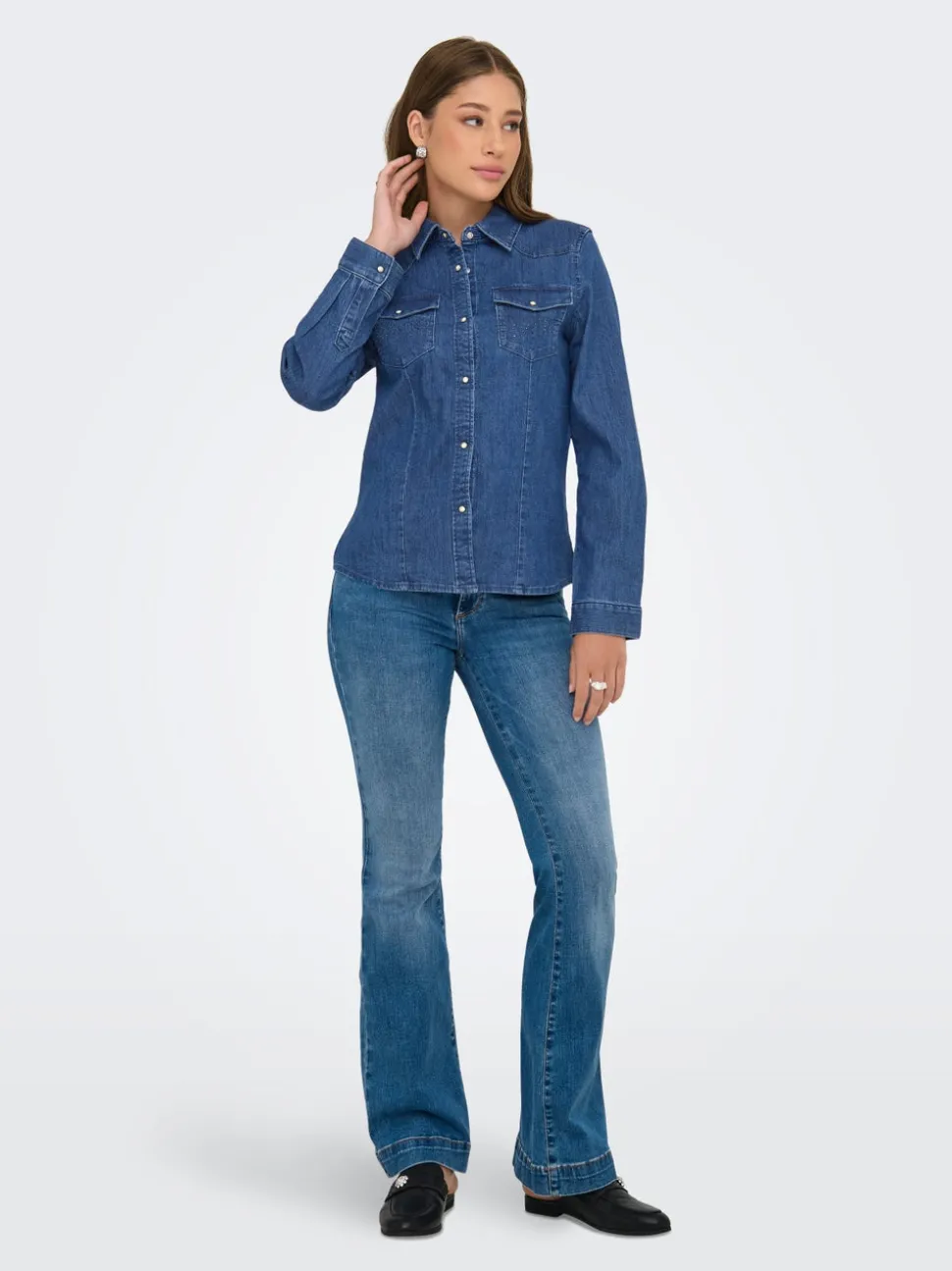 ONLSASIA Denimskjorte