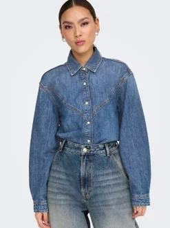 ONLSEVIGNY Denimskjorte