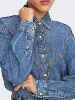 ONLSEVIGNY Denimskjorte