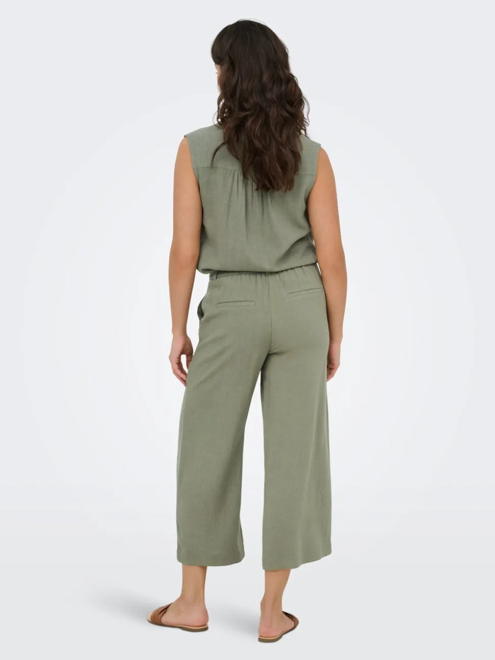 ONLSIESTA Cropped Fit Lin Culotte bukser