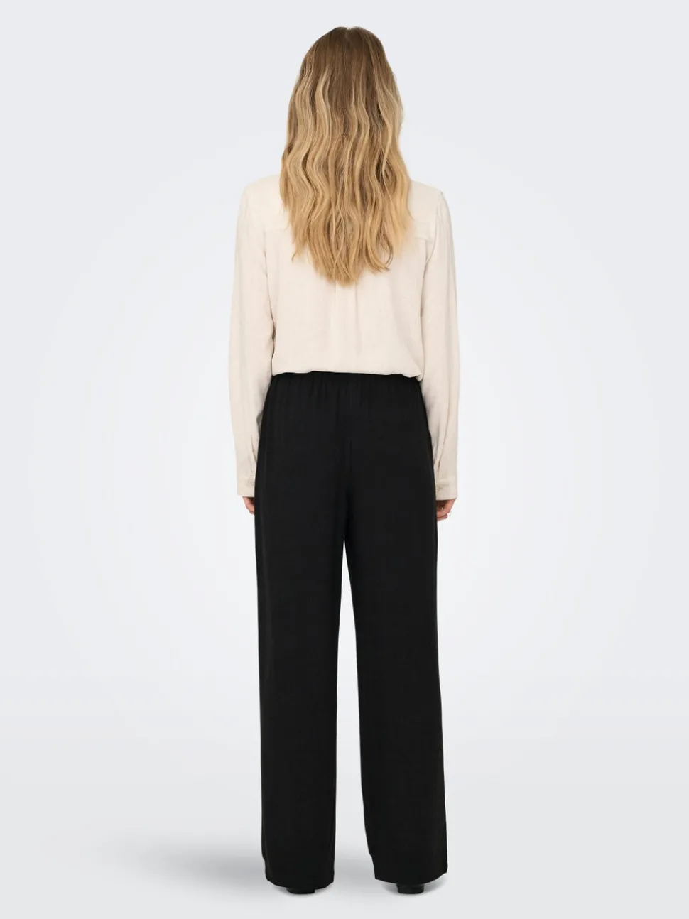 ONLSIESTA Straight Fit Lin Bukser