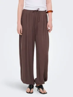 ONLSIESTA Wide Leg Fit Lin Bukser med vide ben