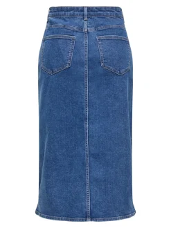 ONLSILJA Denimskjørt Midiskjørt