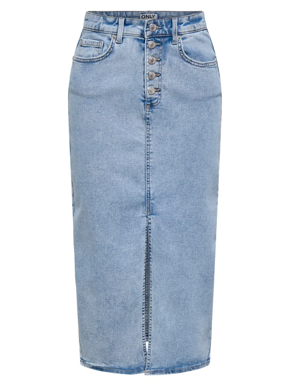 ONLSILJA Denimskjørt Midiskjørt