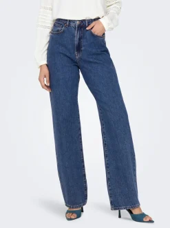 ONLSILJE Høy midje Straight Fit Jeans