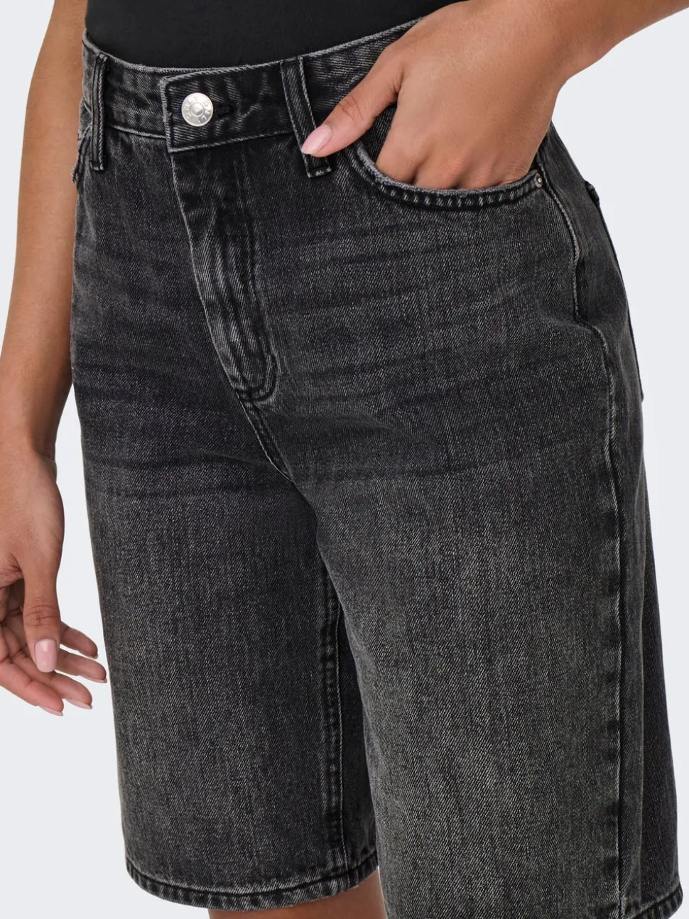 ONLSONNY Høy midje Regular Fit Denimshorts