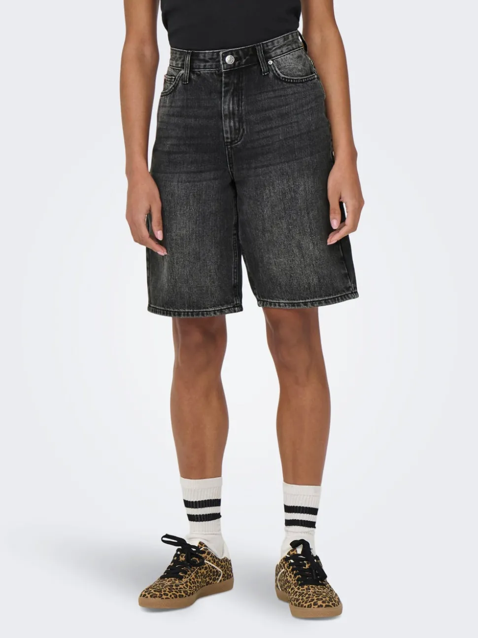 ONLSONNY Høy midje Regular Fit Denimshorts