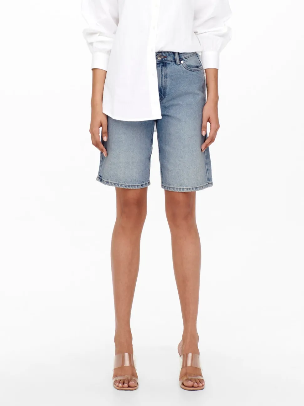 ONLSONNY Høy midje Regular Fit Denimshorts