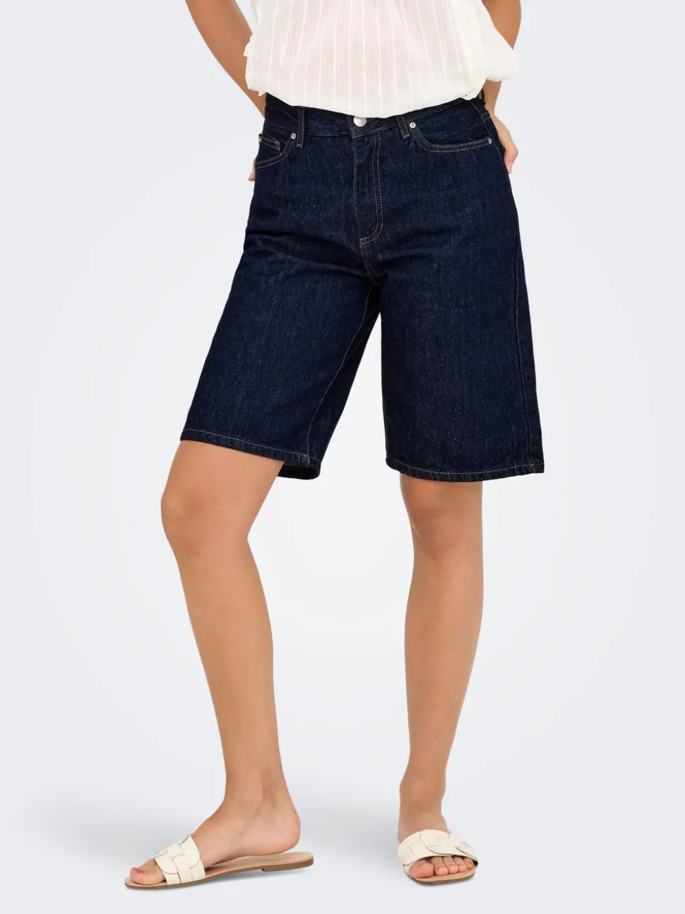 ONLSONNY Høy midje Regular Fit Denimshorts