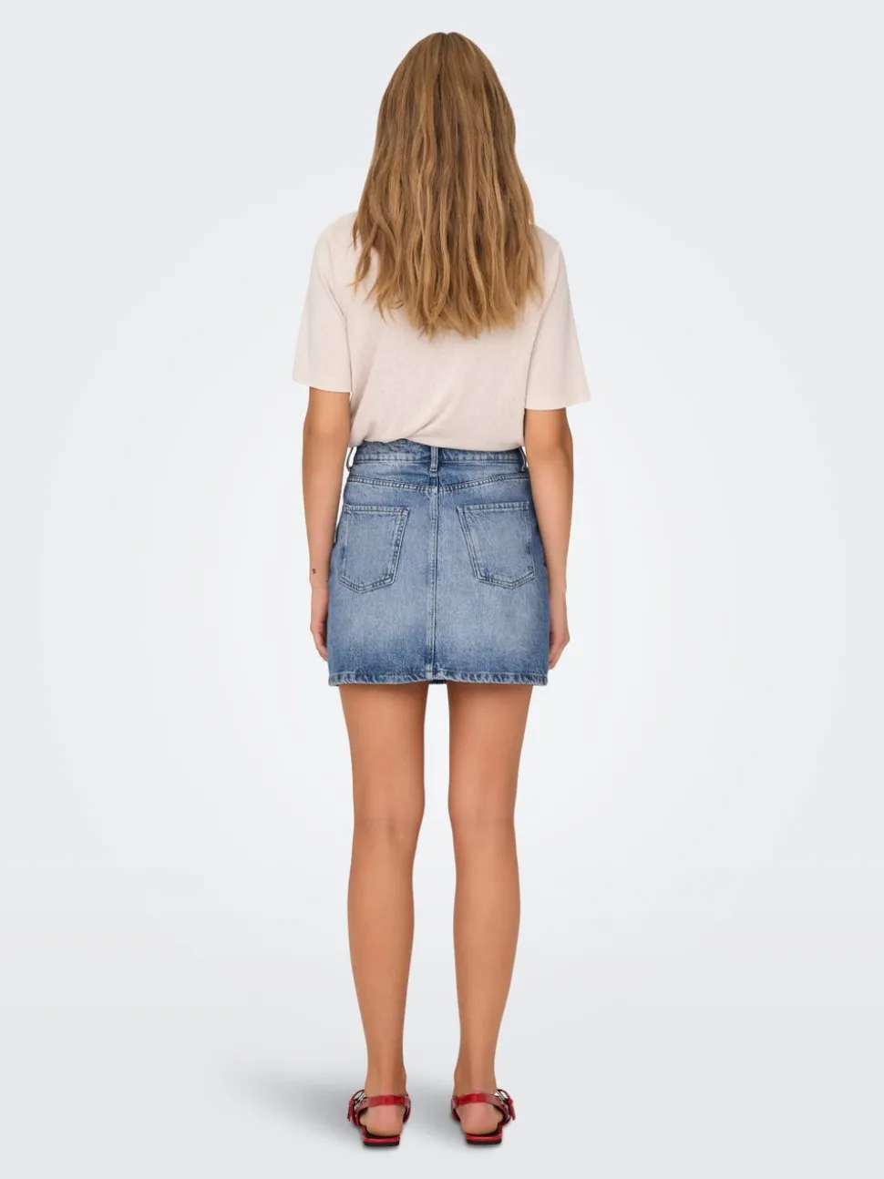ONLSTELLA Denim Denimskjørt Kort skjørt