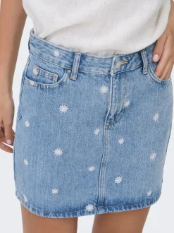 ONLSTELLA Denim Denimskjørt Kort skjørt