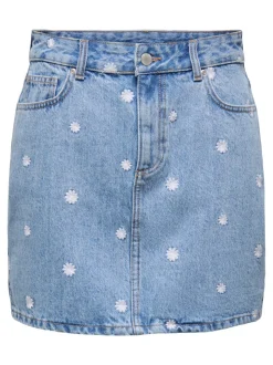 ONLSTELLA Denim Denimskjørt Kort skjørt