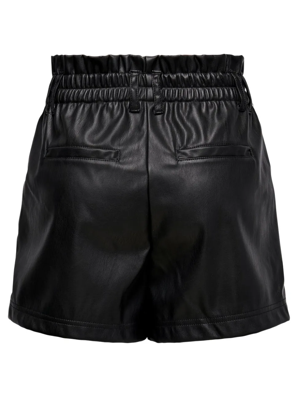 ONLSTEPHANIE Regular Fit Shorts i kunstskinn