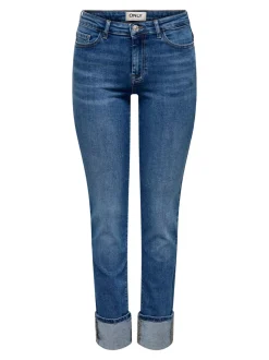 ONLSUI Middels høy midje Slim Fit Jeans