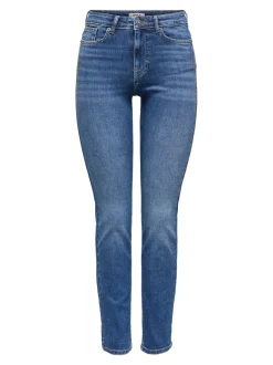 ONLSUI Middels høy midje Slim Fit Jeans
