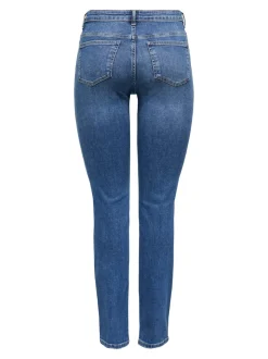 ONLSUI Middels høy midje Slim Fit Jeans