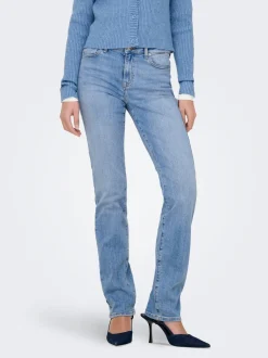 ONLSUI Middels høy midje Slim Fit Jeans