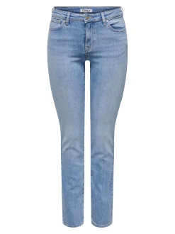 ONLSUI Middels høy midje Slim Fit Jeans