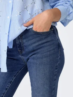 ONLSUI Middels høyt snitt Slim Fit Jeans
