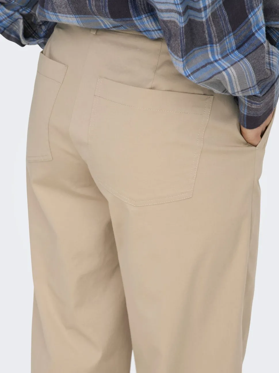 ONLTANNY Wide Leg Fit Chinobukse