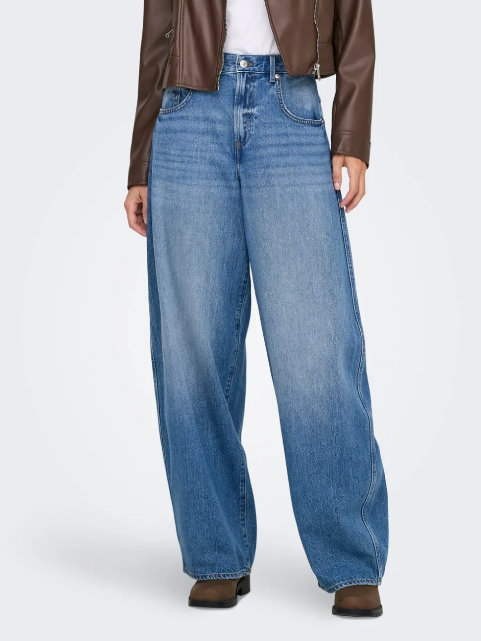 ONLTAYLOR Høy midje Barrel-passform Jeans