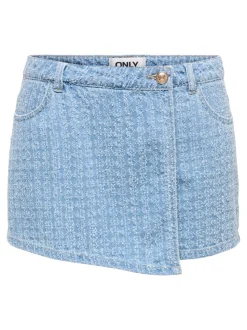 ONLTEXAS Denimskjørt Kort skjørt