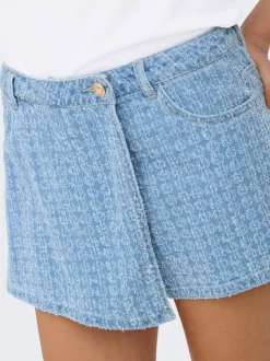 ONLTEXAS Denimskjørt Kort skjørt