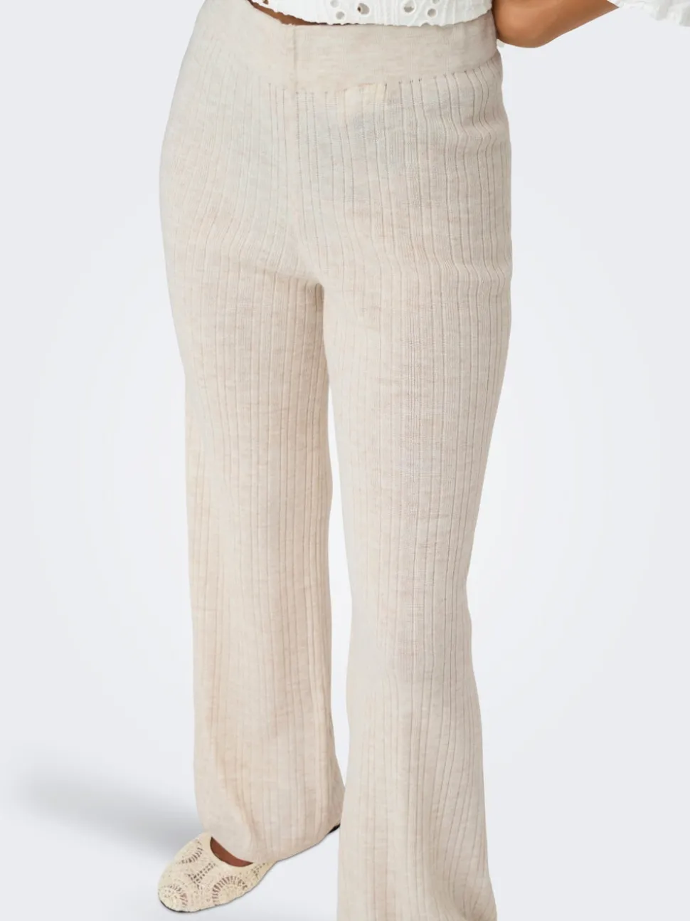 ONLTHEA Baggy Fit Strikkebukser