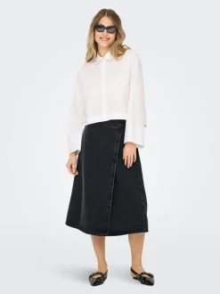 ONLTHEA Denim Denimskjørt Midiskjørt