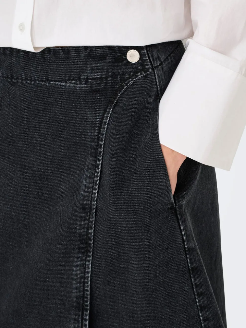 ONLTHEA Denim Denimskjørt Midiskjørt