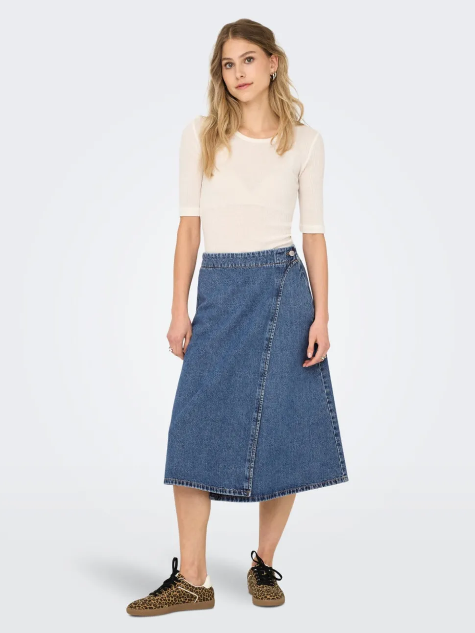 ONLTHEA Denim Denimskjørt Midiskjørt