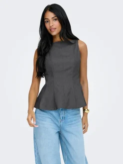 ONLUNITA Peplum-topp
