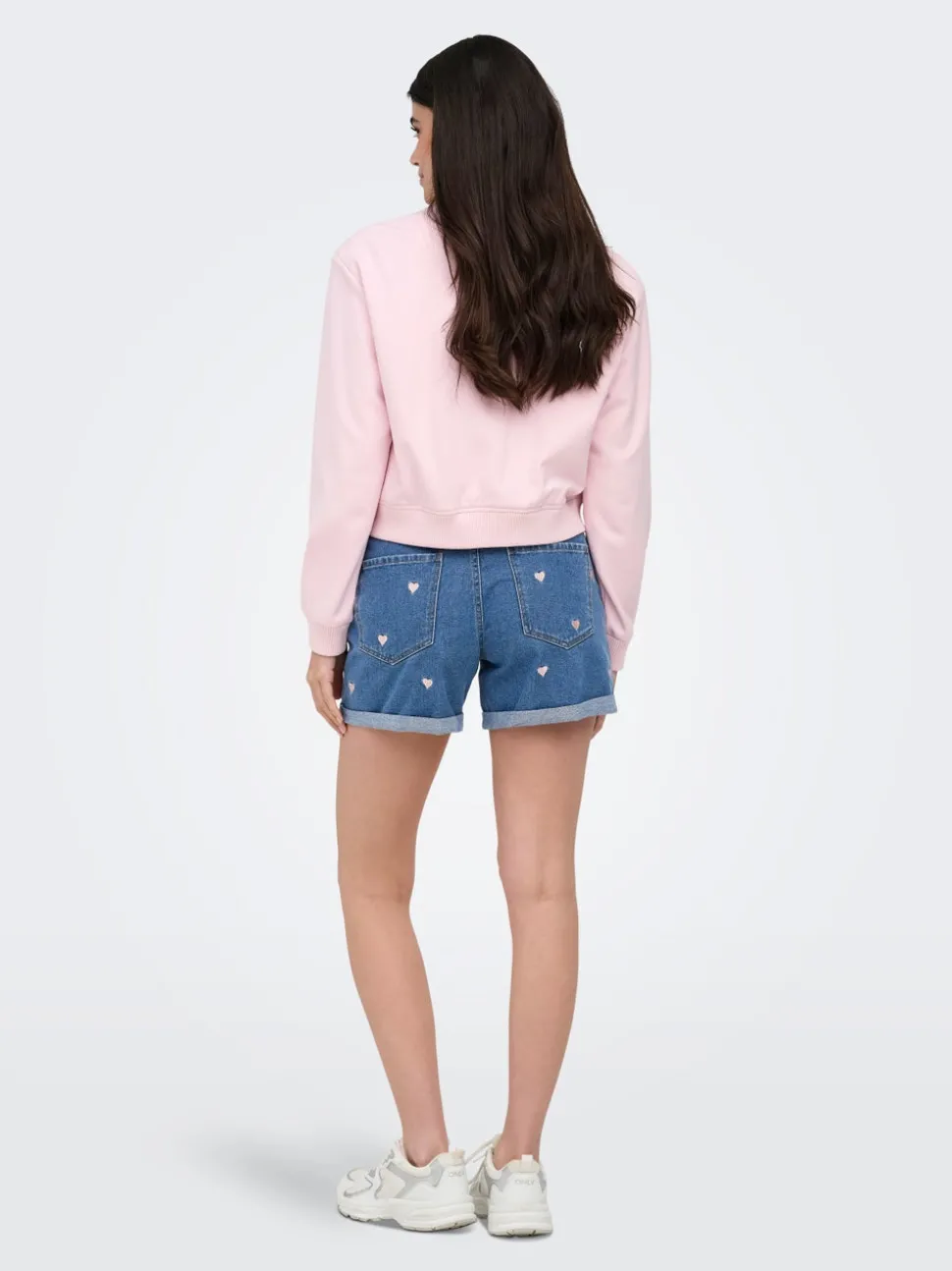 ONLVEGA Høy midje Mom Fit Shorts