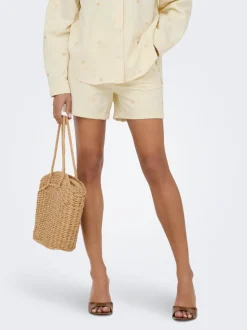 ONLVEGA Høy midje Mom Fit Shorts