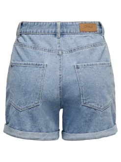 ONLVEGA Høy midje Regular Fit Denimshorts