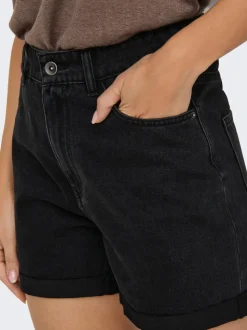 ONLVEGA Høy midje Regular Fit Denimshorts