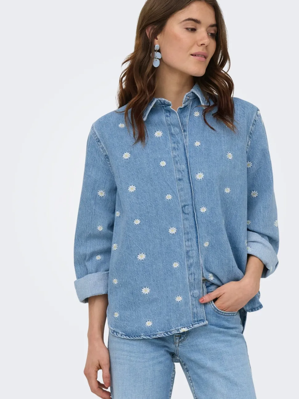ONLVERA Denimskjorte