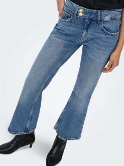 ONLVIOLET Høy midje Flared Fit Ankellengde Jeans