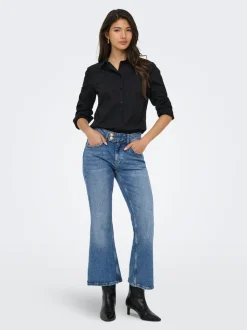 ONLVIOLET Høy midje Flared Fit Ankellengde Jeans